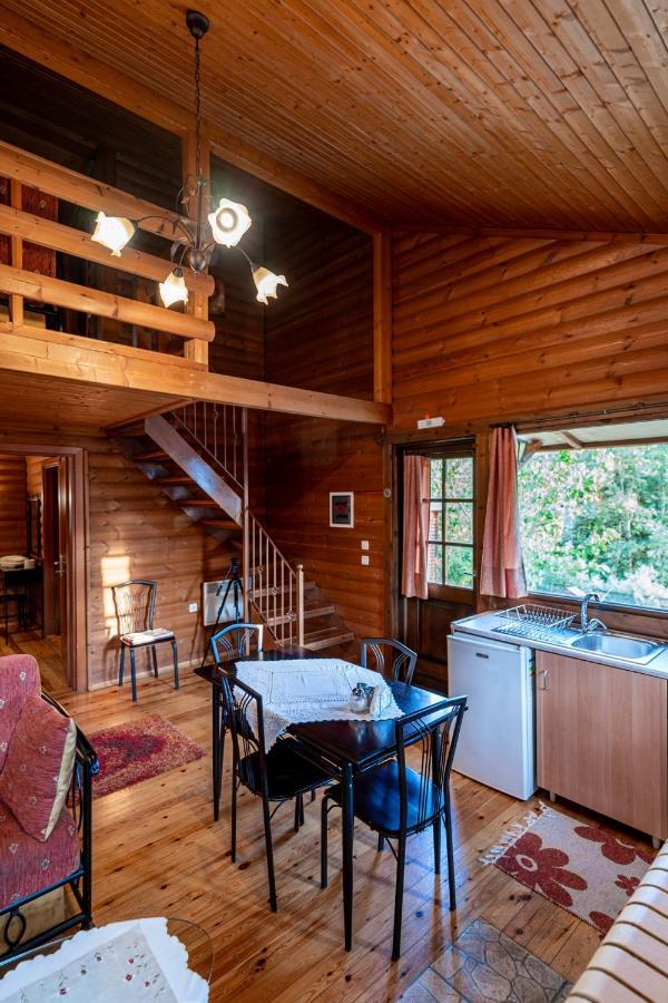Chalet Likouresi Village Karpenísion エクステリア 写真
