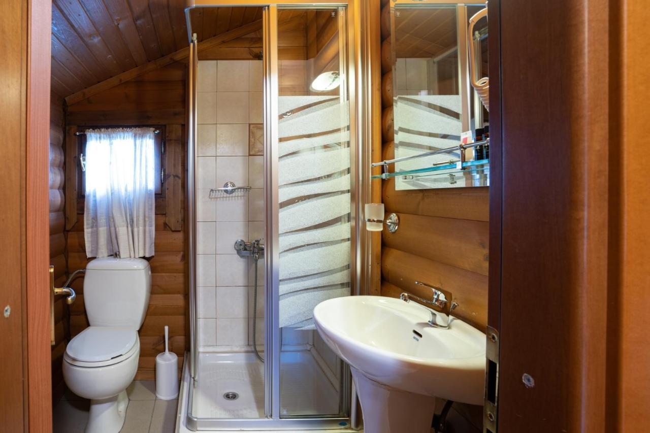 Chalet Likouresi Village Karpenísion エクステリア 写真
