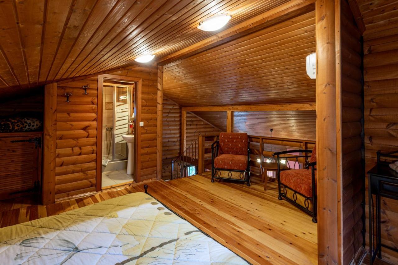Chalet Likouresi Village Karpenísion エクステリア 写真